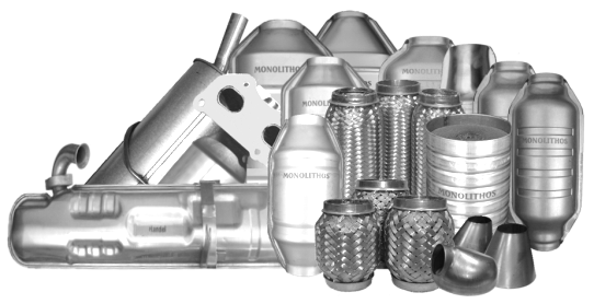 MONOLITHOS produces Catalytic Converters and Diesel Particulate Filters (DPFs) for all vehicles and models.